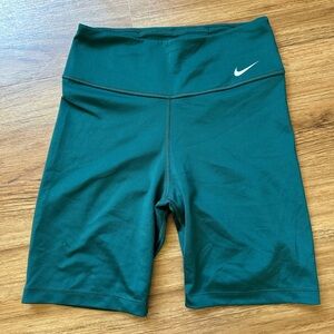 Nike Dri Fit Teal Biker Shorts